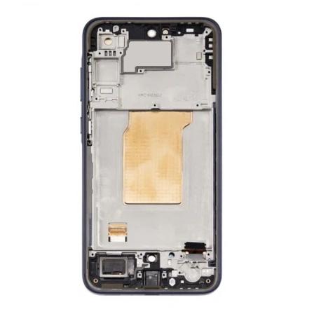 PANTALLA COMPLETA CON MARCO  GALAXY A35 5G SM-A356 - NEGRA - CALIDAD INCELL