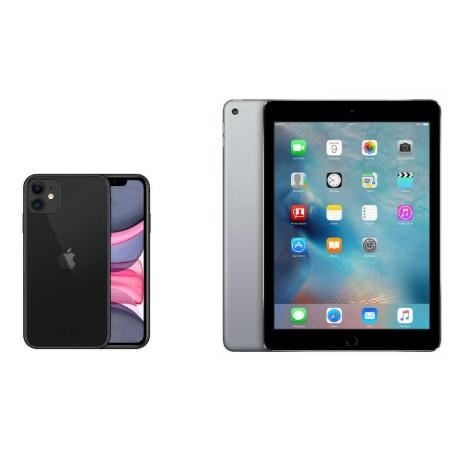 IPHONE 11 256GB NEGRO - MUY BUEN ESTADO + IPAD AIR DE REGALO