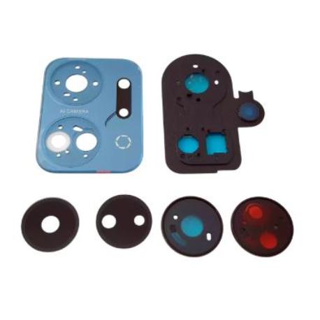 EMBELLECEDOR Y LENTE DE CAMARA TRASERA PARA  X7A RKY-LX1 - AZUL