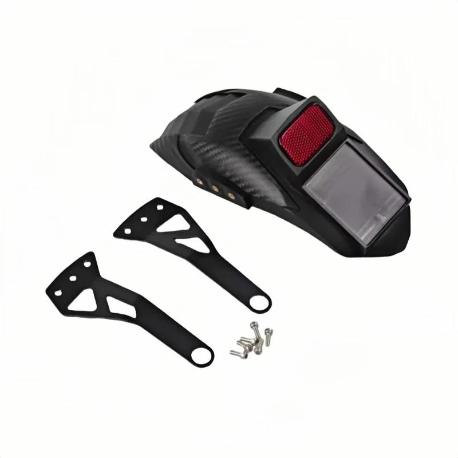 GUARDABARROS TRASERO PARA PATINETE ELÉCTRICO GENÉRICO DE 10 PULGADAS - NEGRO