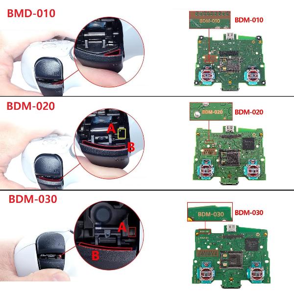 SET DE BOTONES L1, L2, R1, R2 PARA MANDO DUALSENSE DE  5 PS5 - VERSIÓN 3.0