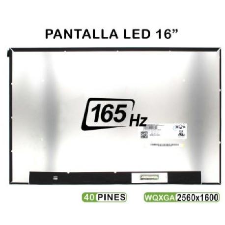 PANTALLA PARA PORTATIL 16 PULGADAS 2569X1600 40 PINES
