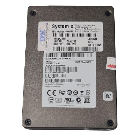 DISCO DURO 480GB SSD, 2.5 PULGADAS, SATA III, IBM