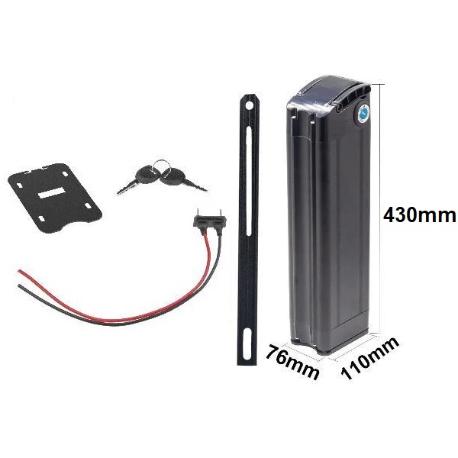 BATERÍA PARA BICICLETA ELÉCTRICA TUCANO Y LLAVE DE CONTACTO - 48V 15AH