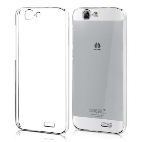 FUNDA DE SILICONA PARA EL HUAWEI G7  TPU CASE - TRANSPARENTE