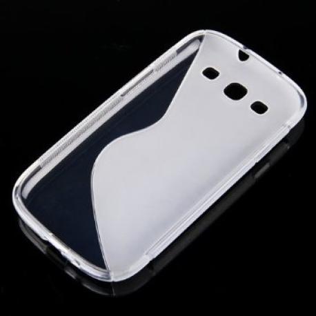 FUNDA DE SILICONA PARA EL SAMSUNG GALAXY S3 TPU CASE - TRANSPARENTE