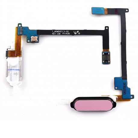 FLEX BOTON HOME SAMSUNG GALAXY NOTE 4 N910F ROSA