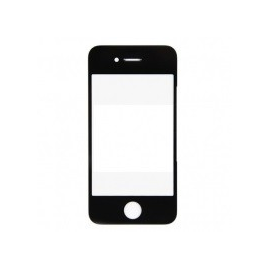 Ventana gorila glass Tactil Apple iphone 4 4s Negro