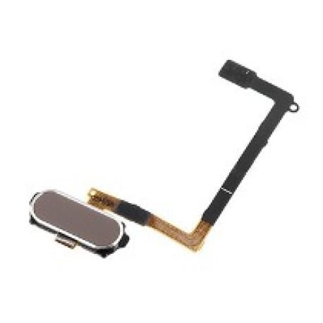 FLEX BOTON HOME PARA SAMSUNG GALAXY S6 EDGE SM-G925 ORO - RECUPERADA