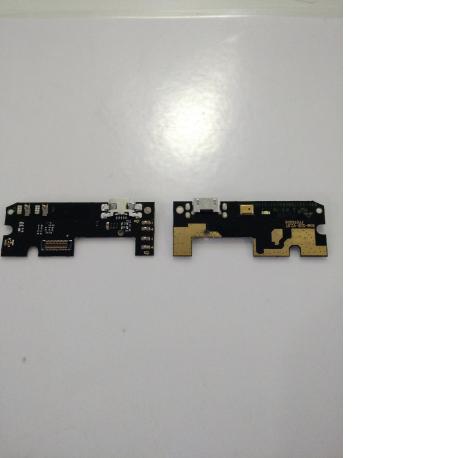 MODULO DE CONECTOR DE CARGA MICRO USB, ANTENA Y MICROFONO PARA BQ AQUARIS M5.5