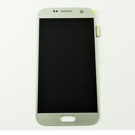 PANTALLA LCD DISPLAY + TACTIL ORIGINAL PARA SAMSUNG GALAXY S7 SM-G930F - PLATA 