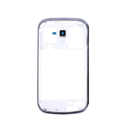 CARCASA INTERMDIA CON LENTE DE CAMARA ORIGINAL SAMSUNG GALAXY S7560 S7580 AZUL