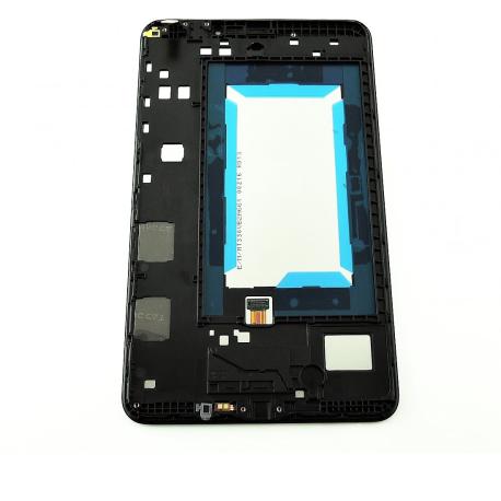 PANTALLA LCD DISPLAY + TACTIL CON MARCO ORIGINAL PARA SAMSUNG GALAXY TAB 4 8.0 4G T335 - NEGRA   