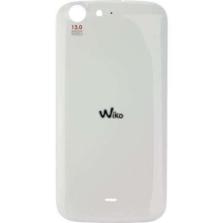 TAPA TRASERA DE BATERIA ORIGINAL PARA WIKO STAIRWAY - BLANCA