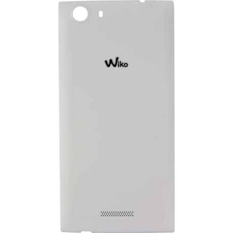 TAPA TRASERA DE BATERIA ORIGINAL PARA WIKO RIDGE FAB 4G - BLANCA  