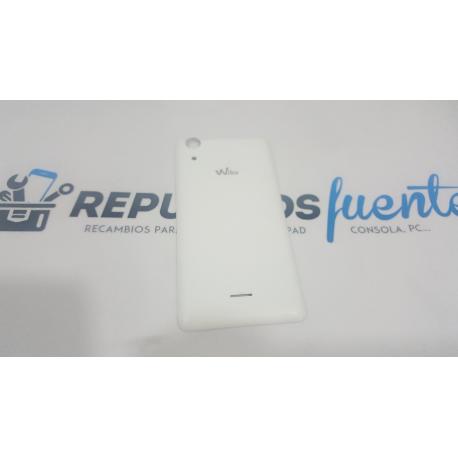 TAPA TRASERA DE BATERIA PARA WIKO RAINBOW LITE - BLANCA - RECUPERADA 