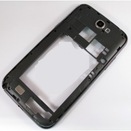 Carcasa Intermedia con marco Samsung N7100 Galaxy Note 2 Gris