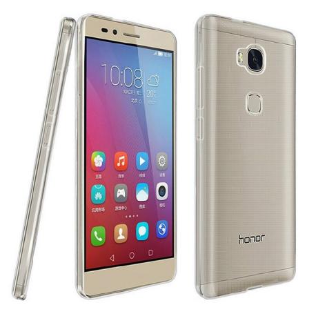 FUNDA TPU TRANSPARENTE DE SILICONA PARA HUAWEI HONOR 5X