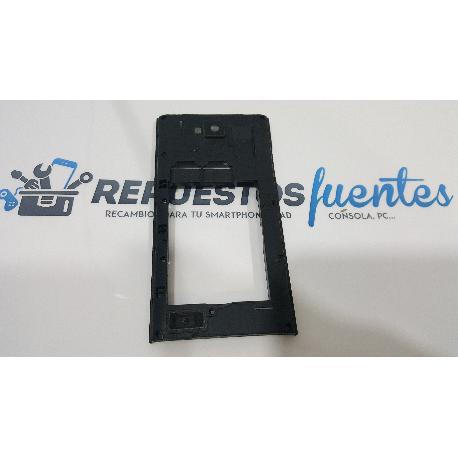 CARCASA INTERMEDIA ORIGINAL PARA QILIVE Q4034 NEGRA - RECUPERADA