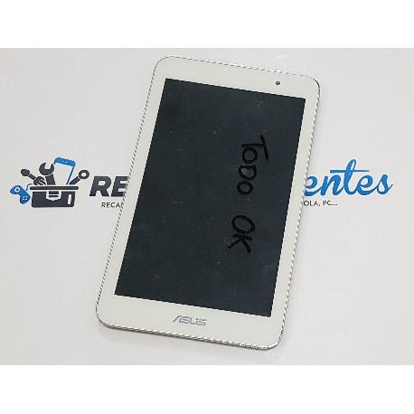  PANTALLA LCD DISPLAY + TACTIL CON MARCO ASUS MEMO PAD HD7 ME176 K013  - BLANCA 