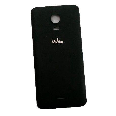 TAPA TRASERA DE BATERIA ORIGINAL PARA WIKO WAX - NEGRA / RECUPERADA