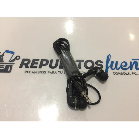 CASCOS AURICULARES ORIGINAL LEOTEC TITANIUM PRINT 4G LTE