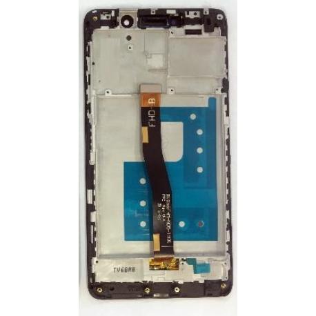 PANTALLA LCD DISPLAY + TACTIL CON MARCO PARA HUAWEI HONOR 6X - NEGRO