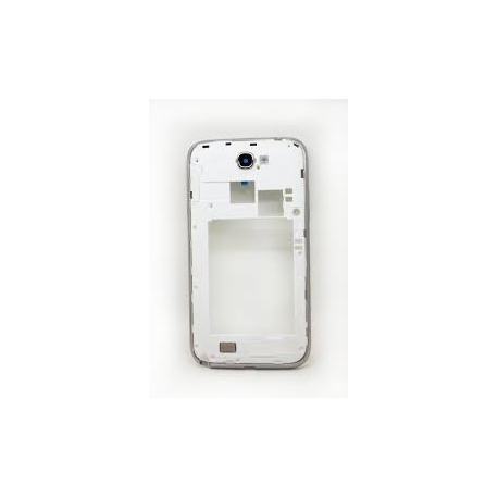 Carcasa Intermedia con marco Samsung N7100 Galaxy Note 2 Gris