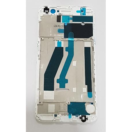 CARCASA MARCO FRONTAL DE LCD PARA ZTE V7 LITE - BLANCO