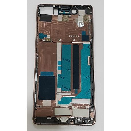 CARCASA FRONTAL DE LCD PARA ZTE NUBIA Z11 - ROSA-ORO