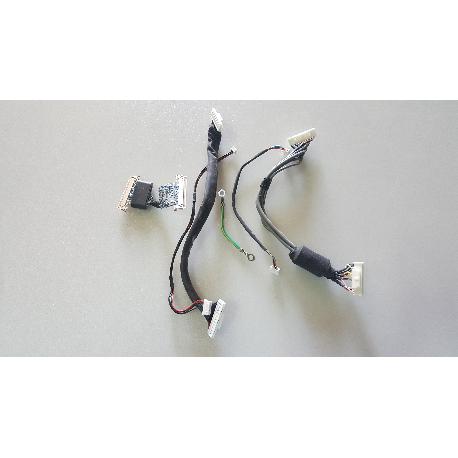 SET CABLES ORIGINAL PARA TV HUMAX LGB-19DTT - RECUPERADO