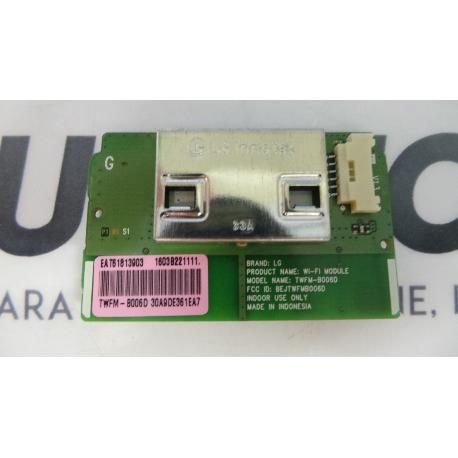 MÓDULO WIFI PCB TV LG 43UF6407-ZA TWFM-B006D