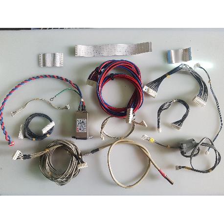 SET DE CABLE + ENTRADA DE CORRIENTE ALTERNA PARA TV LG 42PC1RV - RECUPERADA 
