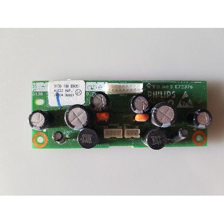 PLACA DE MODULO AMPLIFICADOR DE AUDIO 3139 188 89051 PARA TV PHILIPS 32PF3320/10 - RECUPERADA 