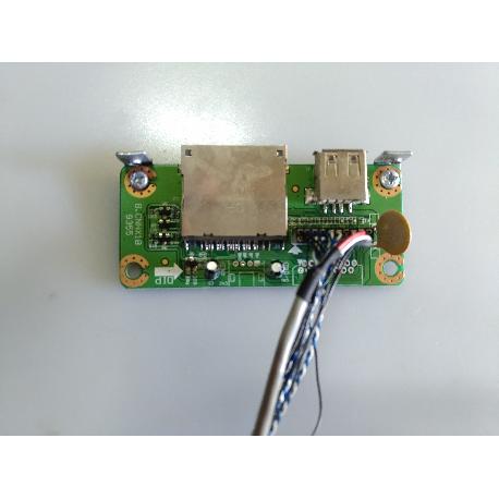 MODULO CONEXIÓN SD Y USB INPUT TV SOGO SS-1935 B.CNHX1B 9355 - RECUPERADO