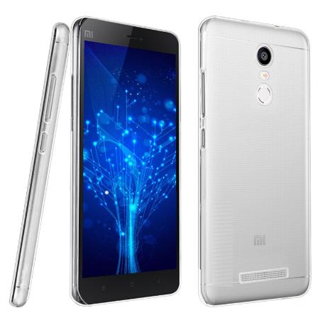 FUNDA DE SILICONA PARA EL XIAOMI REDMI NOTE 4 TPU CASE - TRANSPARENTE  