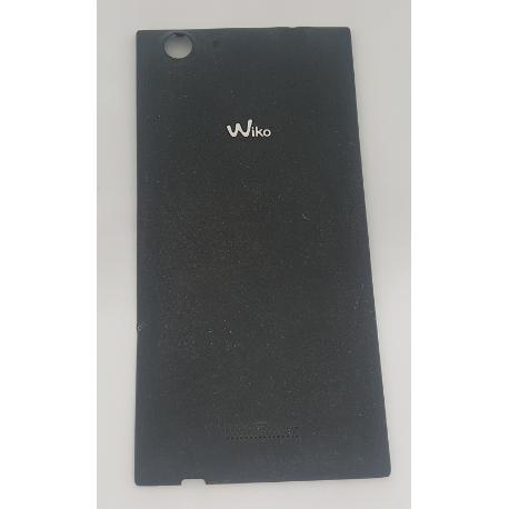 TAPA TRASERA ORIGINAL WIKO RIDGE FAB 4G NEGRA - RECUPERADA