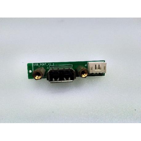 MODULO PUERTO USB E193079-B PARA TV NEVIR NVR-7044 TDXT-22N - RECUPERADO