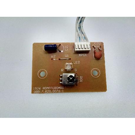 MODULO SENSOR INFRARROJOS IR RECEIVER GBBL7.820.0076-1 PARA TV NEVIR NVR-7044 TDXT-22N - RECUPERADO