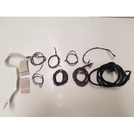 SET DE CABLE + CABLE DE CORRIENTE PARA TV LG 42LX6500 - RECUPERADOS