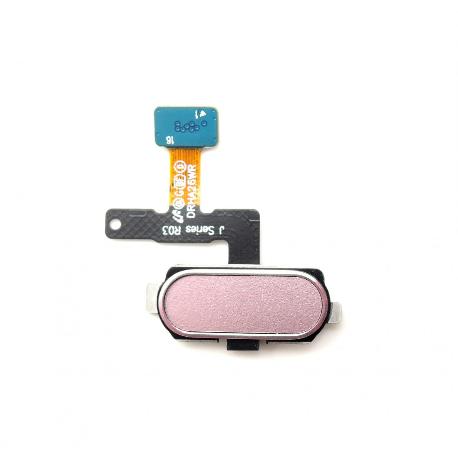 MODULO FLEX BOTON Y HUELLA DACTILAR PARA SAMSUNG GALAXY J530F J5 2017, J730F J7 2017 - ROSA