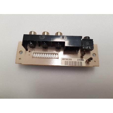Placa Entrada Av 89194A10 para Tv Loewe Modus L42 Recuperada