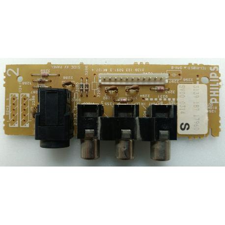 MODULO DE CONEXION AV 3139 187 17960 PARA TV PHILIPS 17PF9945/12 - RECUPERADO