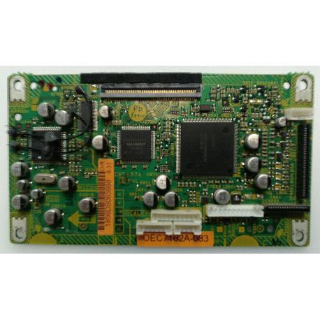 PLACA T-CON BOARD OEC7162A-083 PARA TV SHARP LC-20SD4E - RECUPERADA