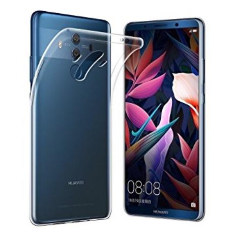 FUNDA GEL SILICONA PARA HUAWEI MATE 10 PRO - TRANSPARENTE