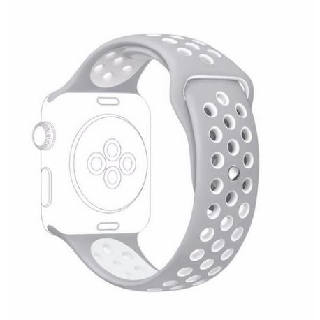 CORREA DEPORTIVA PARA APPLE WATCH - 42 MM - GRIS