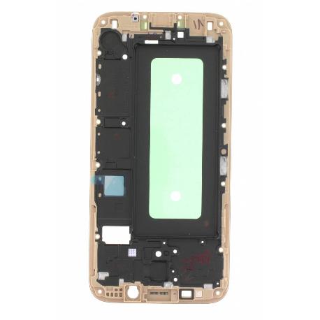 CARCASA FRONTAL PARA SAMSUNG SM-J730F / DS GALAXY J7 2017 - ORO