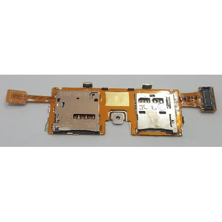 MODULO ADAPTADOR SIM + SD ORIGINAL PARA SAMSUNG GALAXY NOTE PRO P905 - RECUPERADO