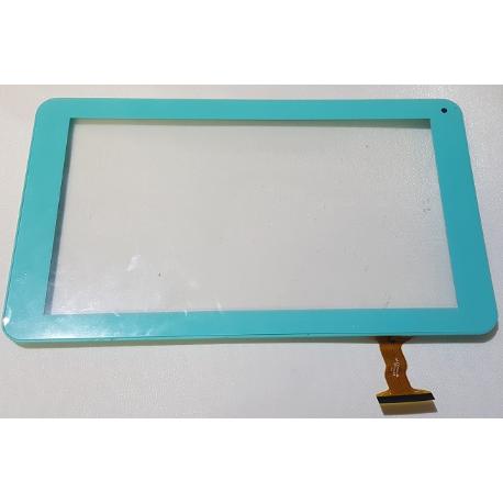 PANTALLA TACTIL CON MARCO ORIGINAL TABLET LAZER LI12210IN AZUL - RECUPERADA