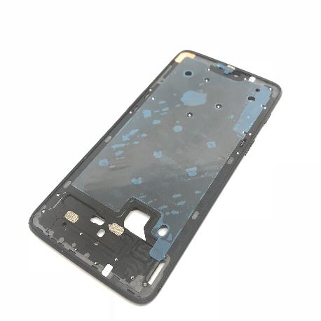 CARCASA FRONTAL PARA ONEPLUS 6 - NEGRA